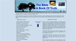 Desktop Screenshot of bibleabookoftruth.com